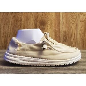 Hey Dude Wendy Slip On Shoes Women's Size 8 Beige